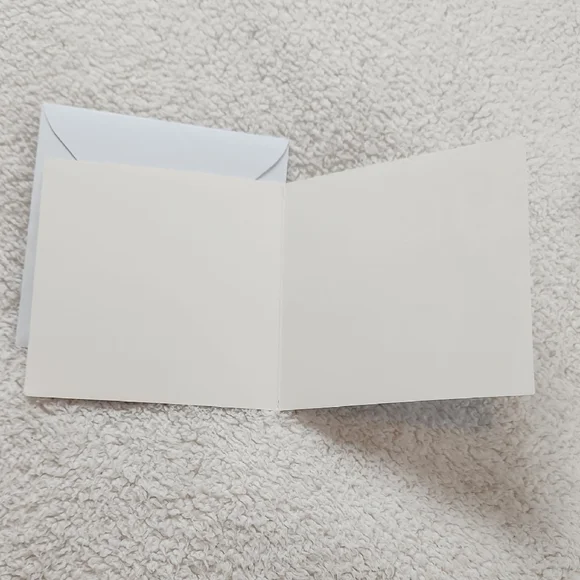 Halloween Cat Greeting Card with Purple Accents Diamond Painting Art Frameable - Picture 5 of 5